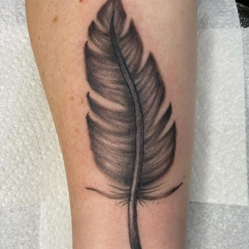 Feather Tattoo Design