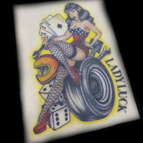 Woman Tattoo Design