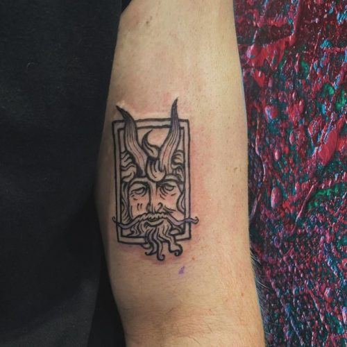 Blackwork Tattoo Design