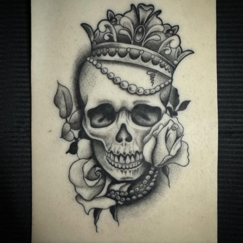 Skull Tattoo Design