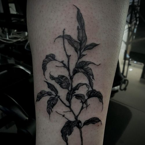 Leaves Tattoo Design