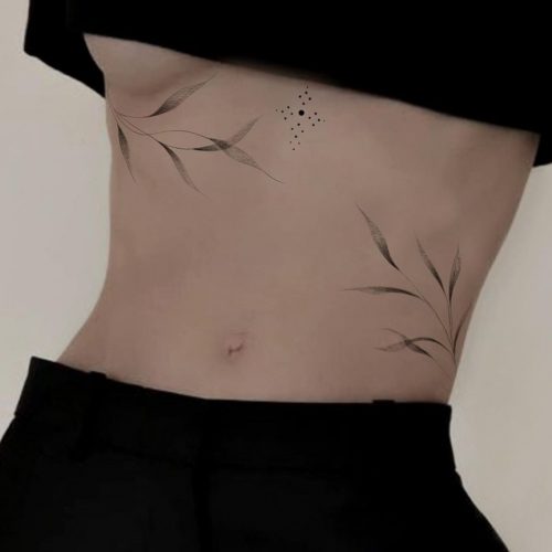 Fine Line Tattoo Design.