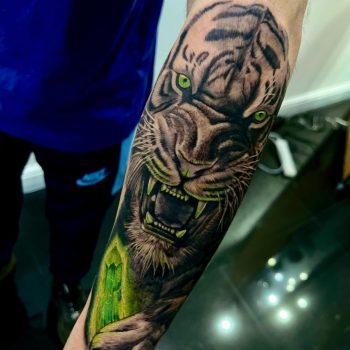 Tiger Realism Tattoo Design
