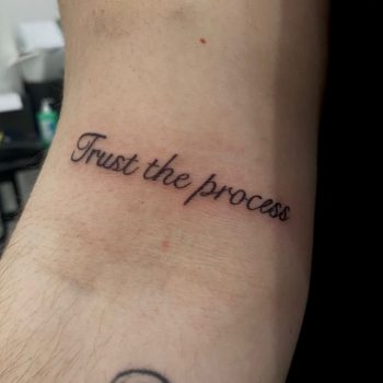 Quote tattoo