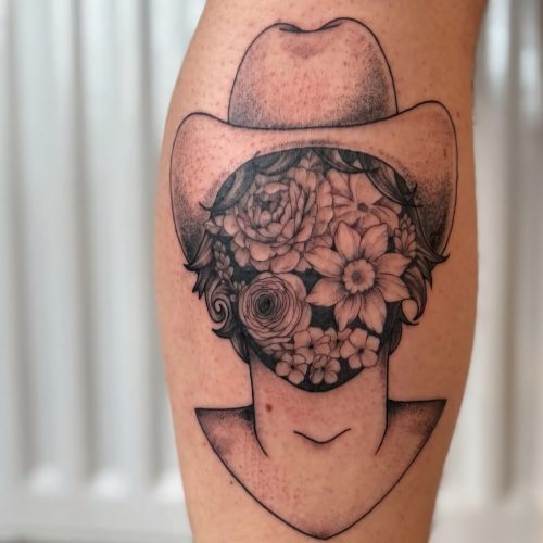 Blackwork tattoo design