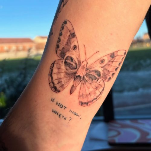 Butterfly tattoo design