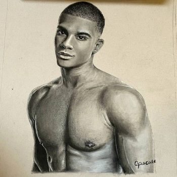Drawing Muscular Man